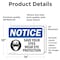 Signmission 10 in Height, 14 in Width, Vinyl Decal, Rectangle OS-2PACK-NS-D-1014-L-16539 - alternate 6